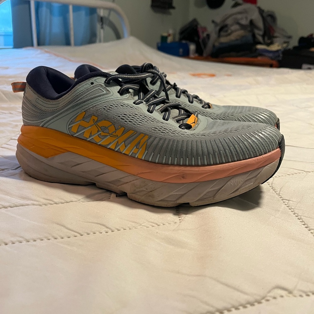 Hoka Bondi 7 blue haze